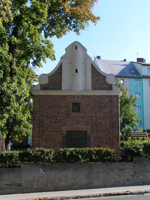 Wygląd kaplicy od strony ul. Grunwaldzkiej.